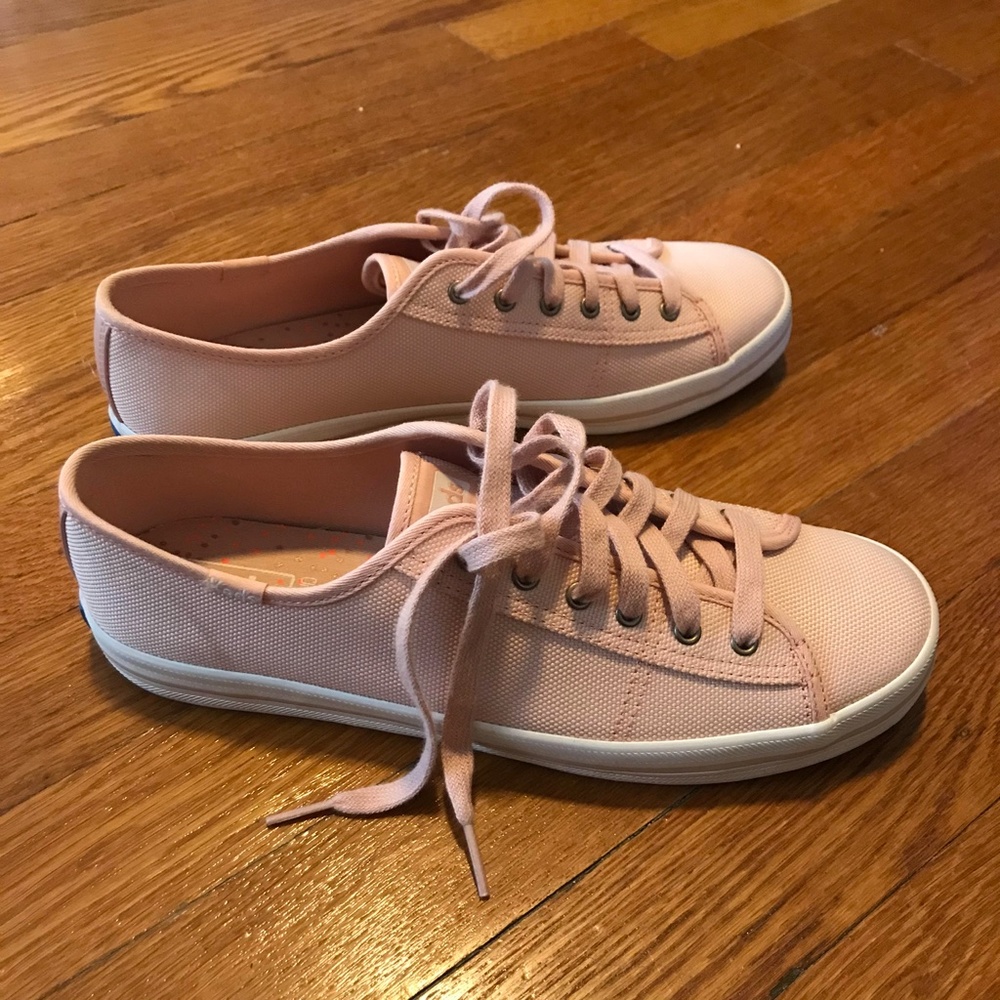 Blush Pink Kickstart Keds, New in Box